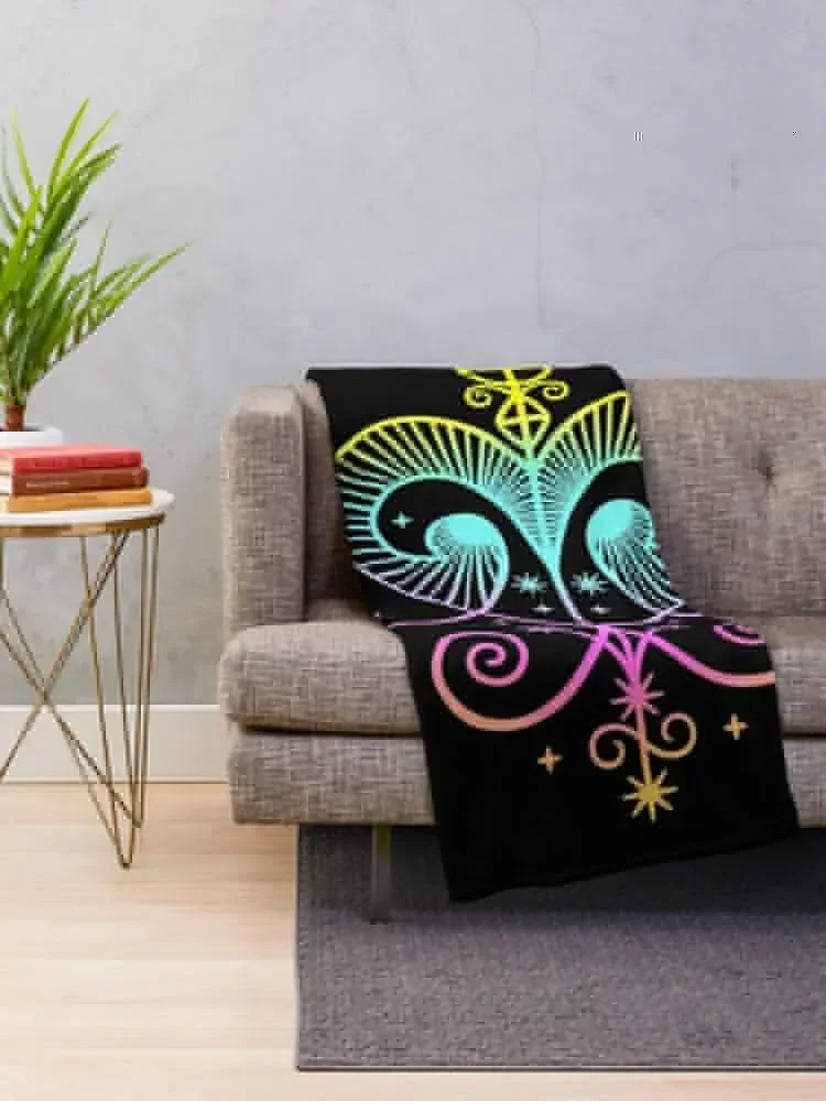 Erzulie Freda veve Loa Voodoo плед на диван ворс для дивана одеяла