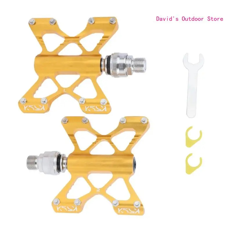 Пыленепроницаемые педали для горных велосипедов нескользящие с широкой