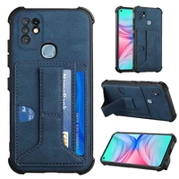 for infinix note 10 pro nfc 2021 leather card holder back case infinix note 11 pro case hot 10s 11 play zero x neo bumper funda