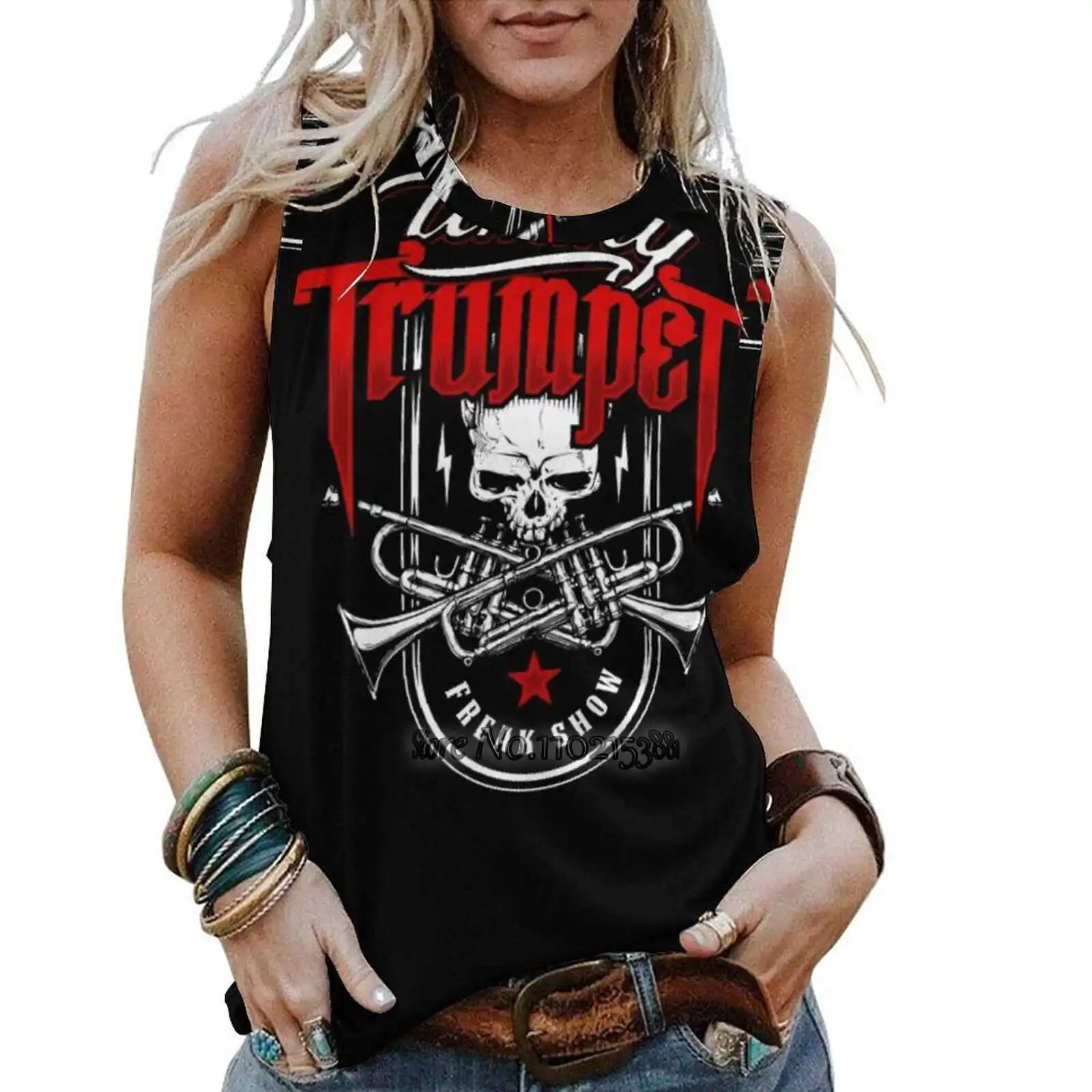 

Timmy Freak Show Badge Women Tank Camisole Fashion Loose Casual Vest Sexy Tank Top Girls T-Shirt Timmy Trumpet Timmy Trumpet
