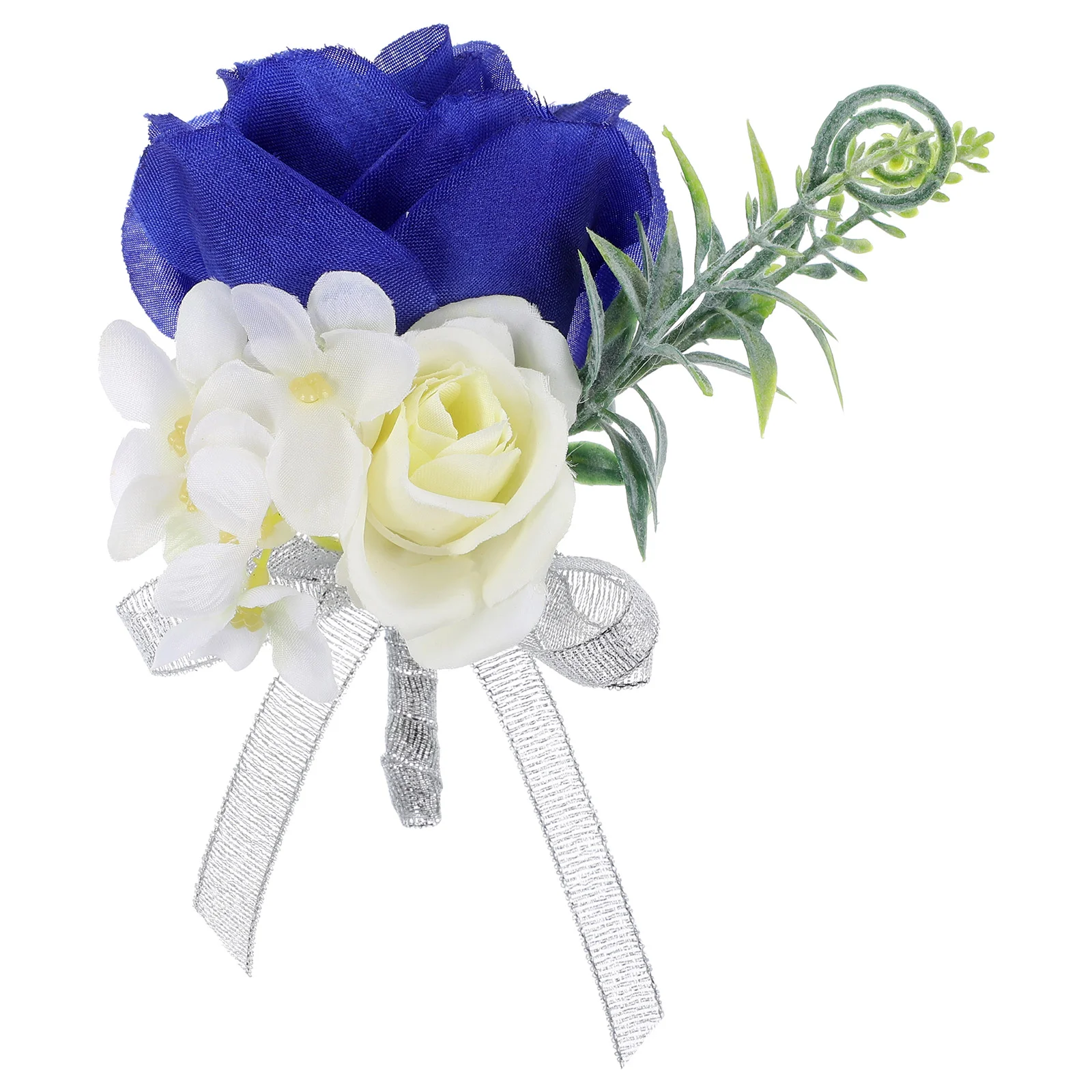 

Artificial Flowers Wedding Decoration Groom Corsages Clothing Accessory Silk Bride Boutonniere Couple Fake Bridesmaid Suit