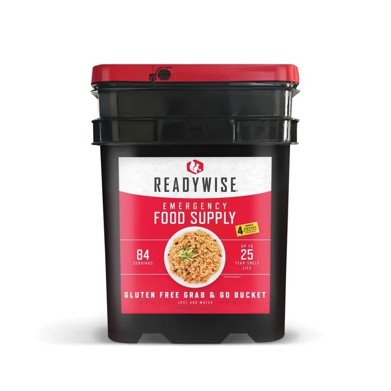 

Serving Gluten Free Grab and Go Bucket