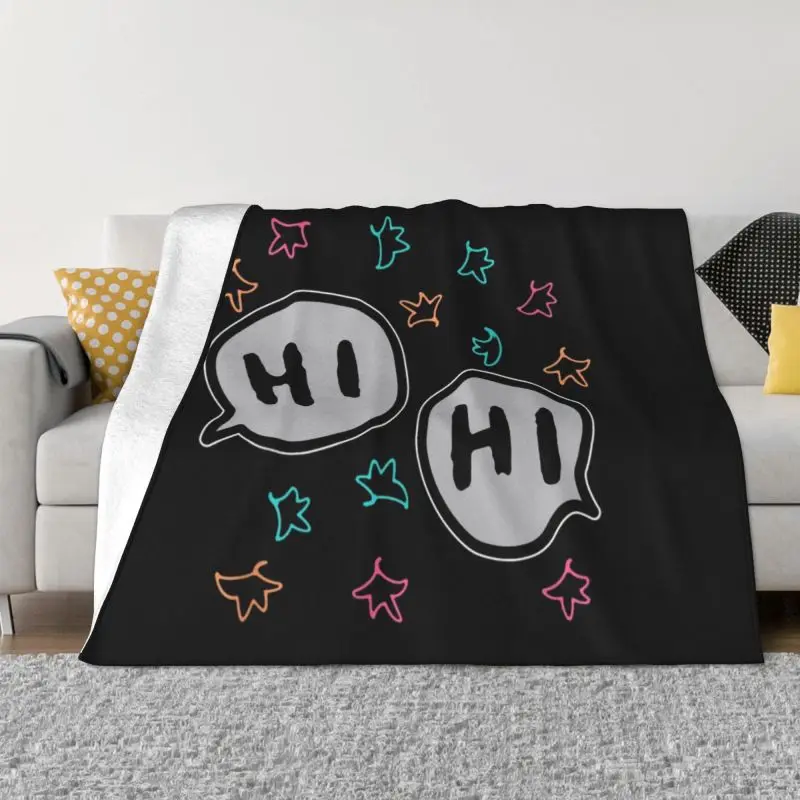 

Heartstopper Leaves Hi LGBT Blanket 3D Print Soft Flannel Fleece Warm TV Series Throw Blankets for Office Bed Sofa Bedspreads