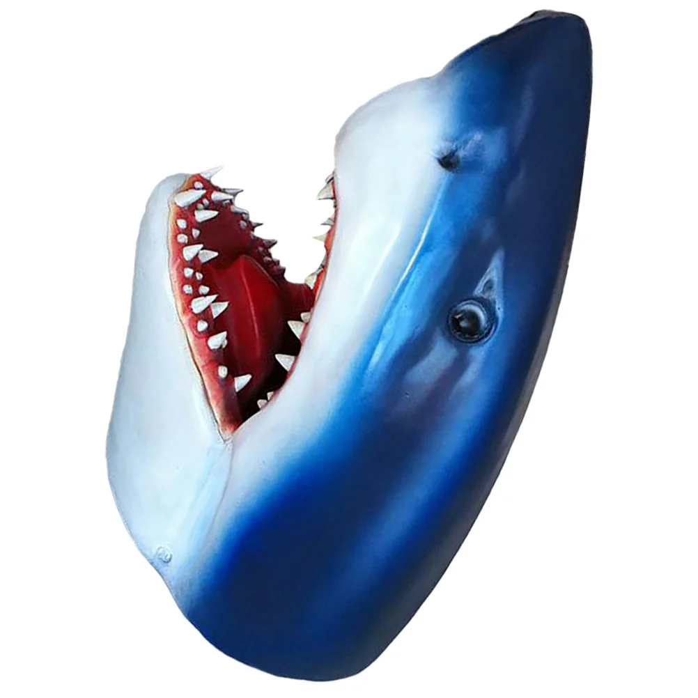 

Home Decor Funny Shark Desktop Adornment Simulation Artificial Fake Small Model