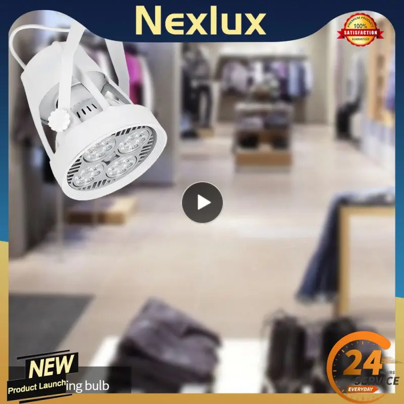 

COB Track Light Holder Commercial Lighting E27 Holder PAR30 Spotlight Support Track Light Holder No Bulb