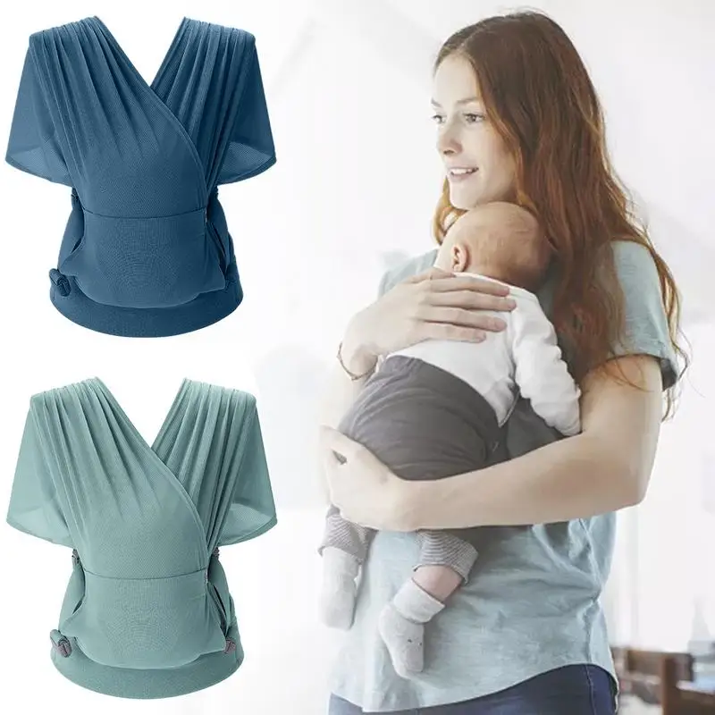 Hands-Free Baby Wrap Carrier Slings Multi-functional Lightweight Breathable All In 1 Baby Carrier Sling Wrap Babies Accessories
