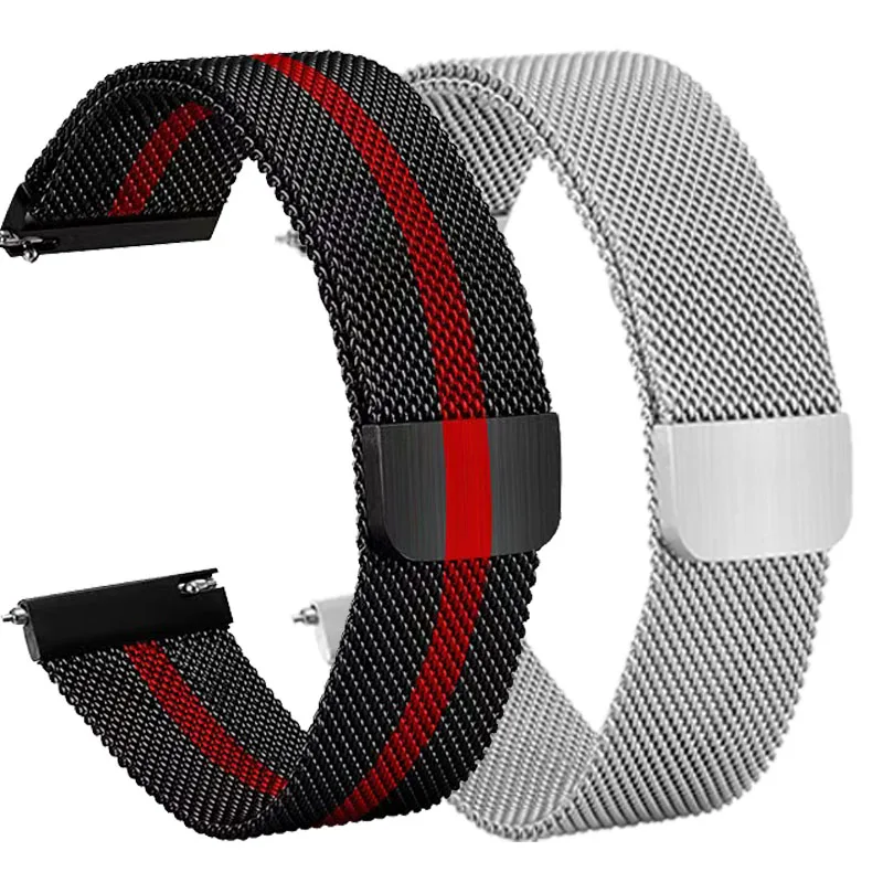 

Bracelet For Garmin Forerunner 255S/265S/255/265/965/158/55/745 Strap Milan Stainless Steel Wristband Garmin Venu SQ 2 Watchband