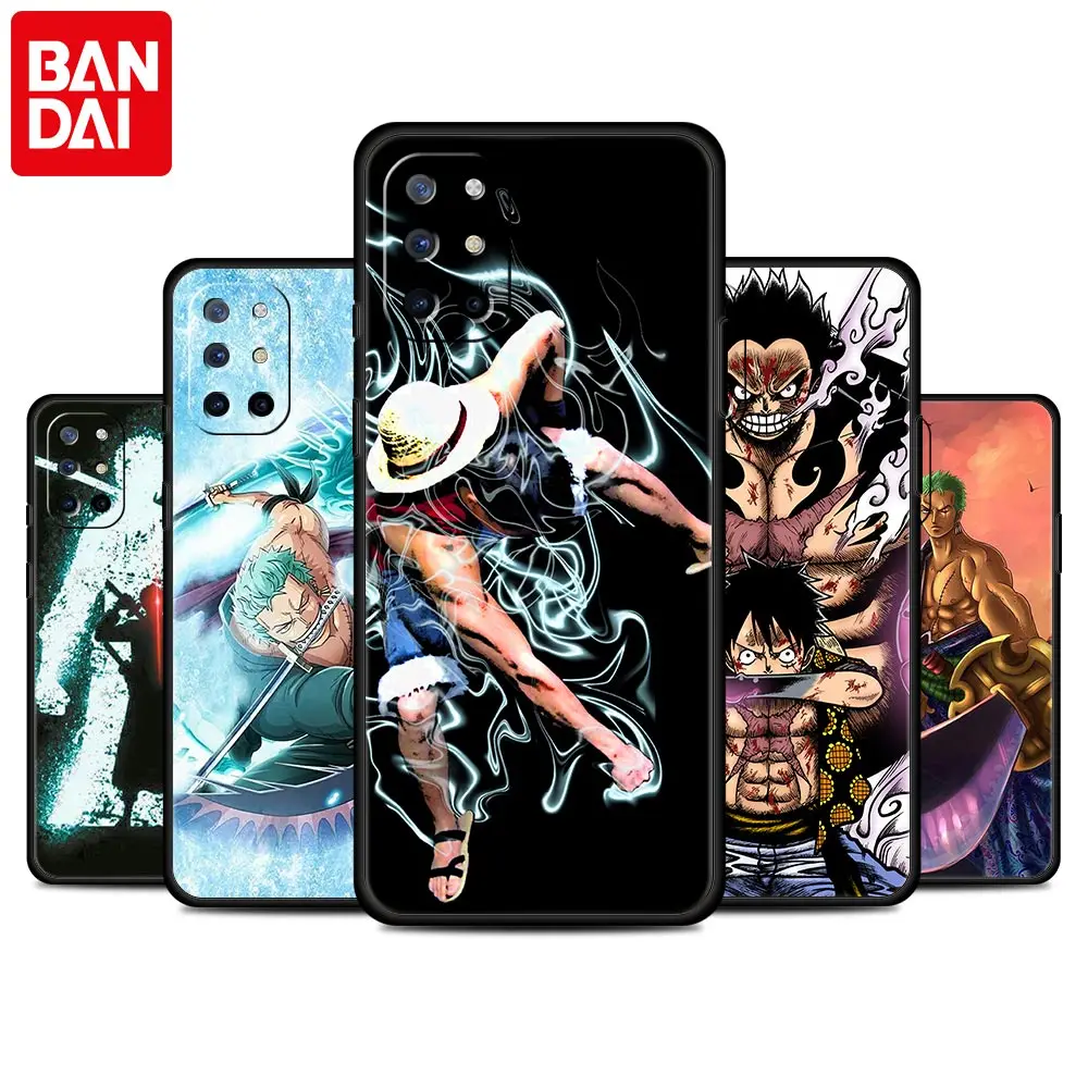 

Silicone Case for OnePlus 8T 7 9 8 Nord CE 2 9R N10 7T N100 N200 10 Pro 9RT 5G Black Soft Phone Bag One Piece Zoro Luffy Cover