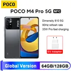 Глобальная версия POCO M4 Pro 5G NFC 4 Гб 64 Гб6 ГБ 128 Гб Смартфон MTK Dimensity 810 6,6 