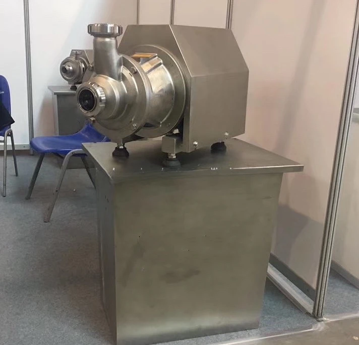 Гигиенический встроенный эмульгирующий миксер насос гомогенизатор с высоким