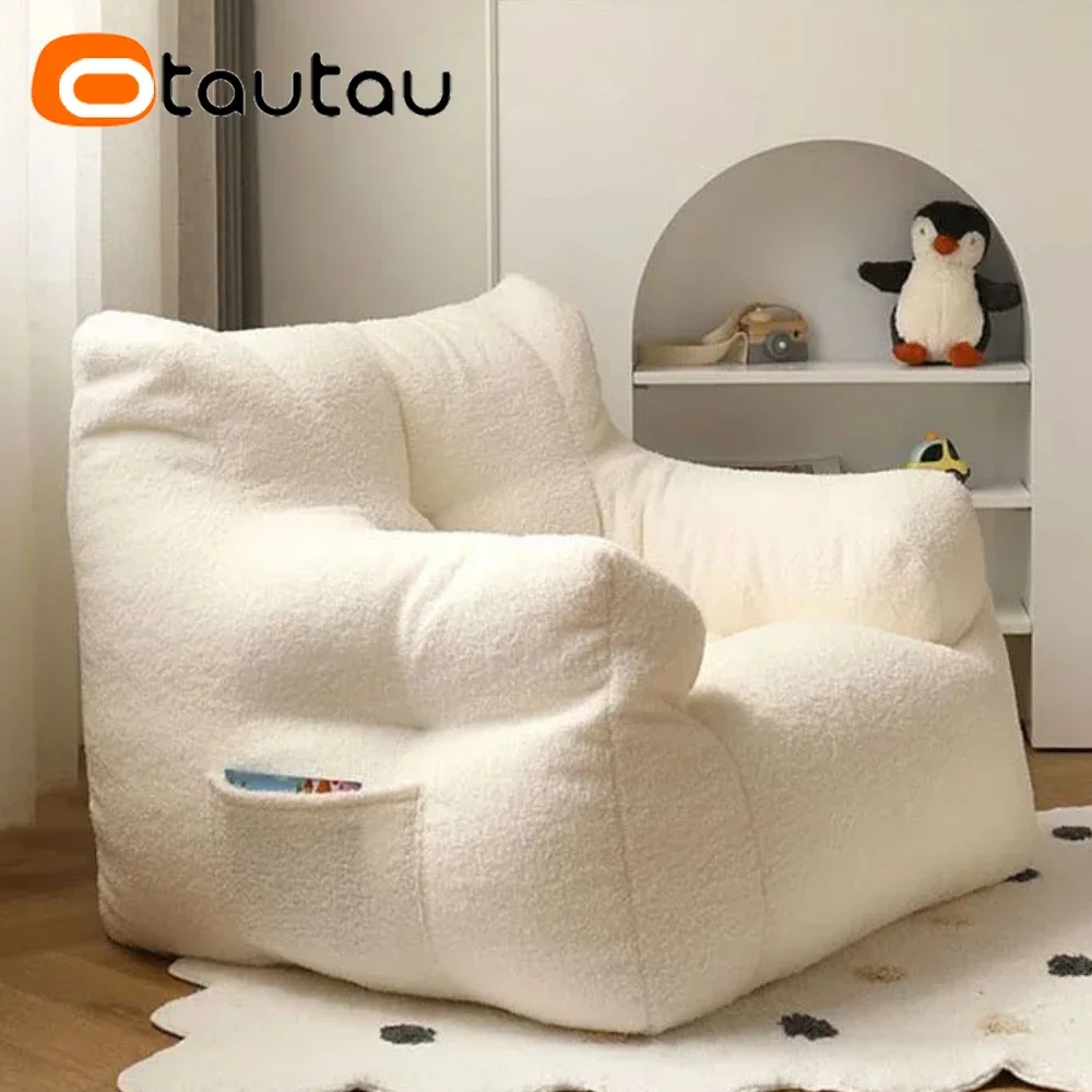 OTAUTAU Чехол-погремушка Из Искусственного Кашемира SF067 Мягкий Стул Для Взрослых И