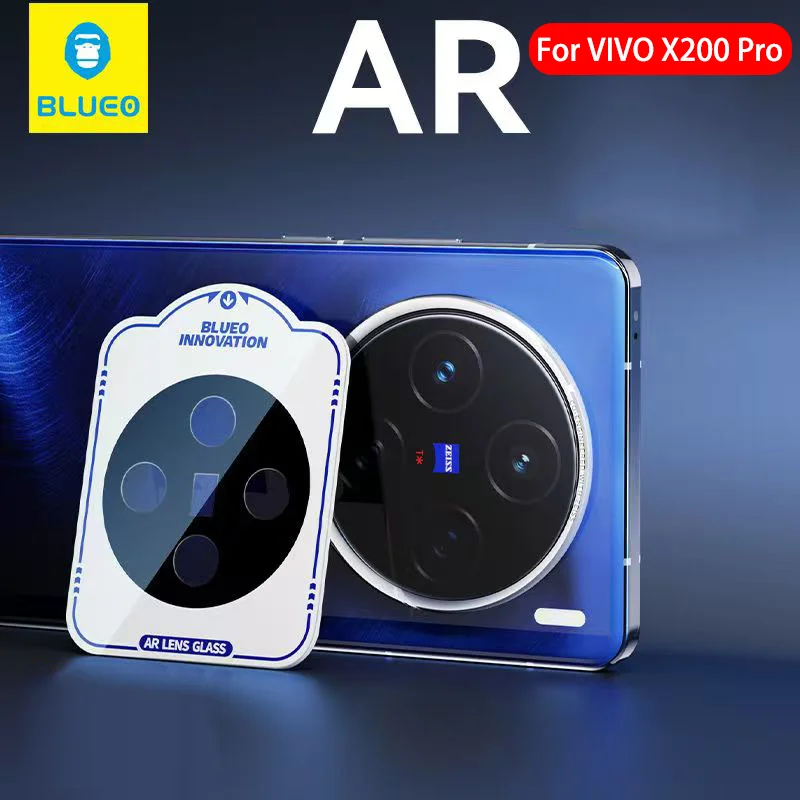 Защита камеры Blueo AR для Vivo X200 Pro защитное стекло мини-объектива полное