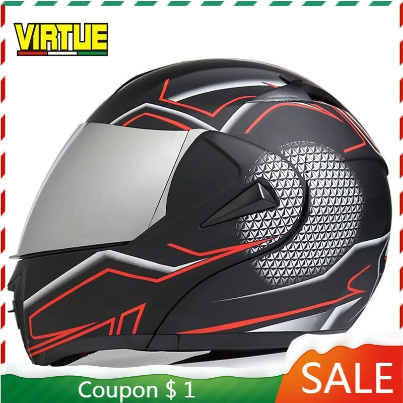 

Мотоциклетный шлем, модульный защитный козырек для мотоцикла