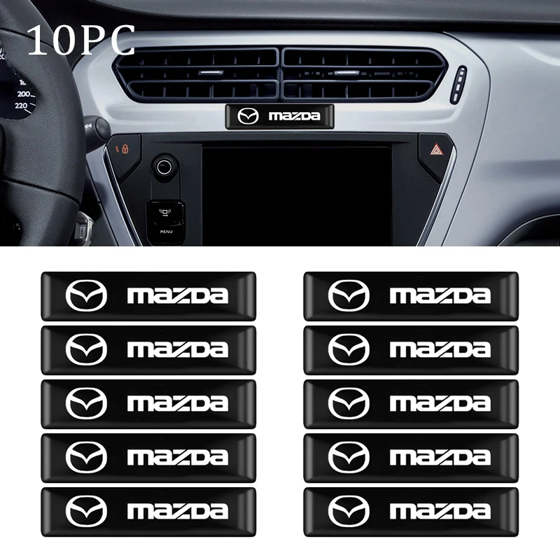 

Car Styling Epoxy Car Decoration Emblem Sticker Decal For Mazda 2 Premacy Skyactiv Biante CX-9 CX-8 CX-30 MX-5 BT-50 CX-5 Demio