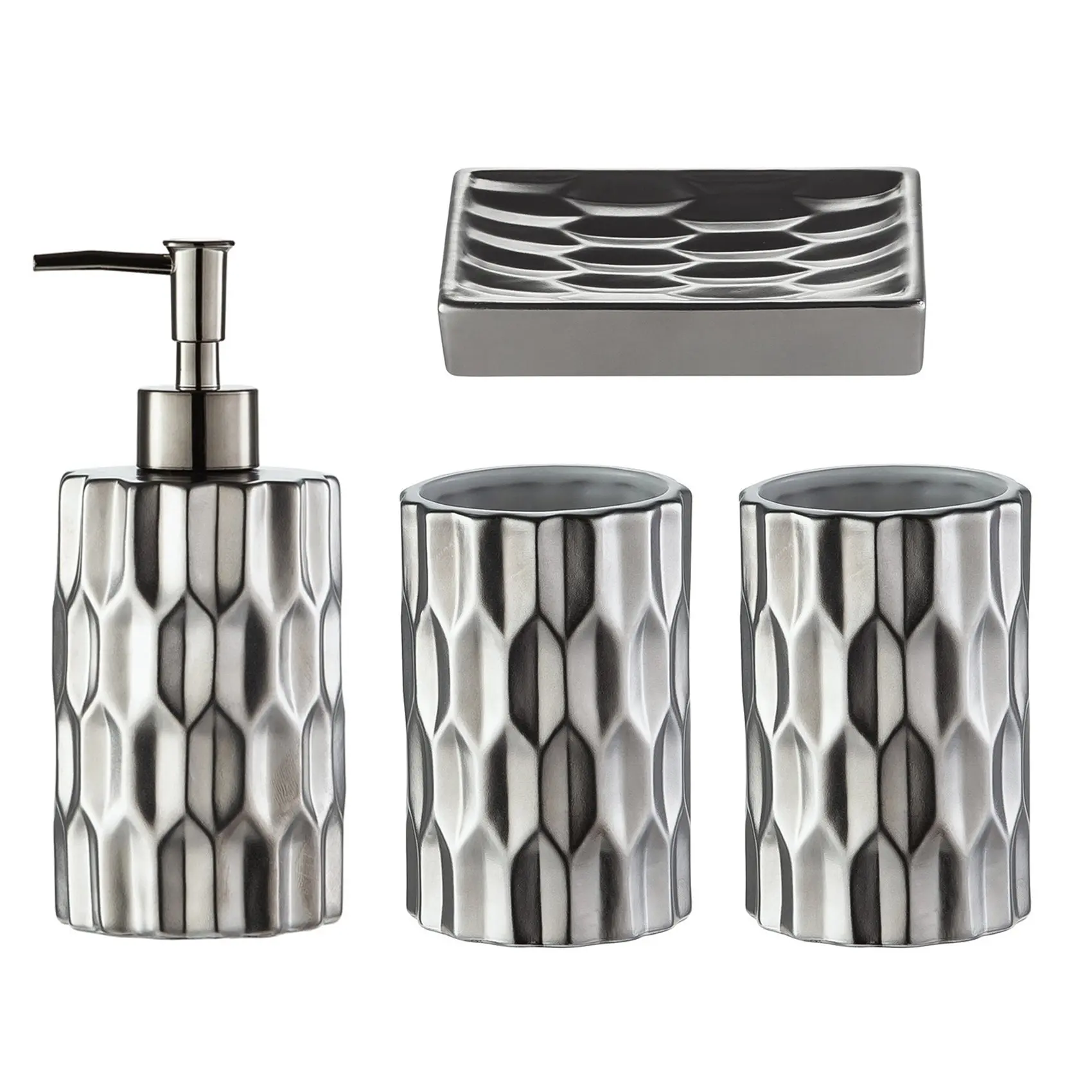 Набор аксессуаров для ванной комнаты Керамический набор Полный В комплект