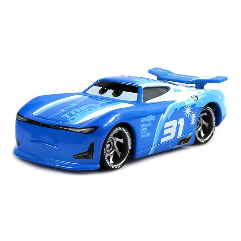 

No. 31 Disney Pixar 2 3 Toys Car McQueen Jackson Storm 1:55 Cast Metal Alloy Toy Car Model Children's Birthday Christmas Gifts