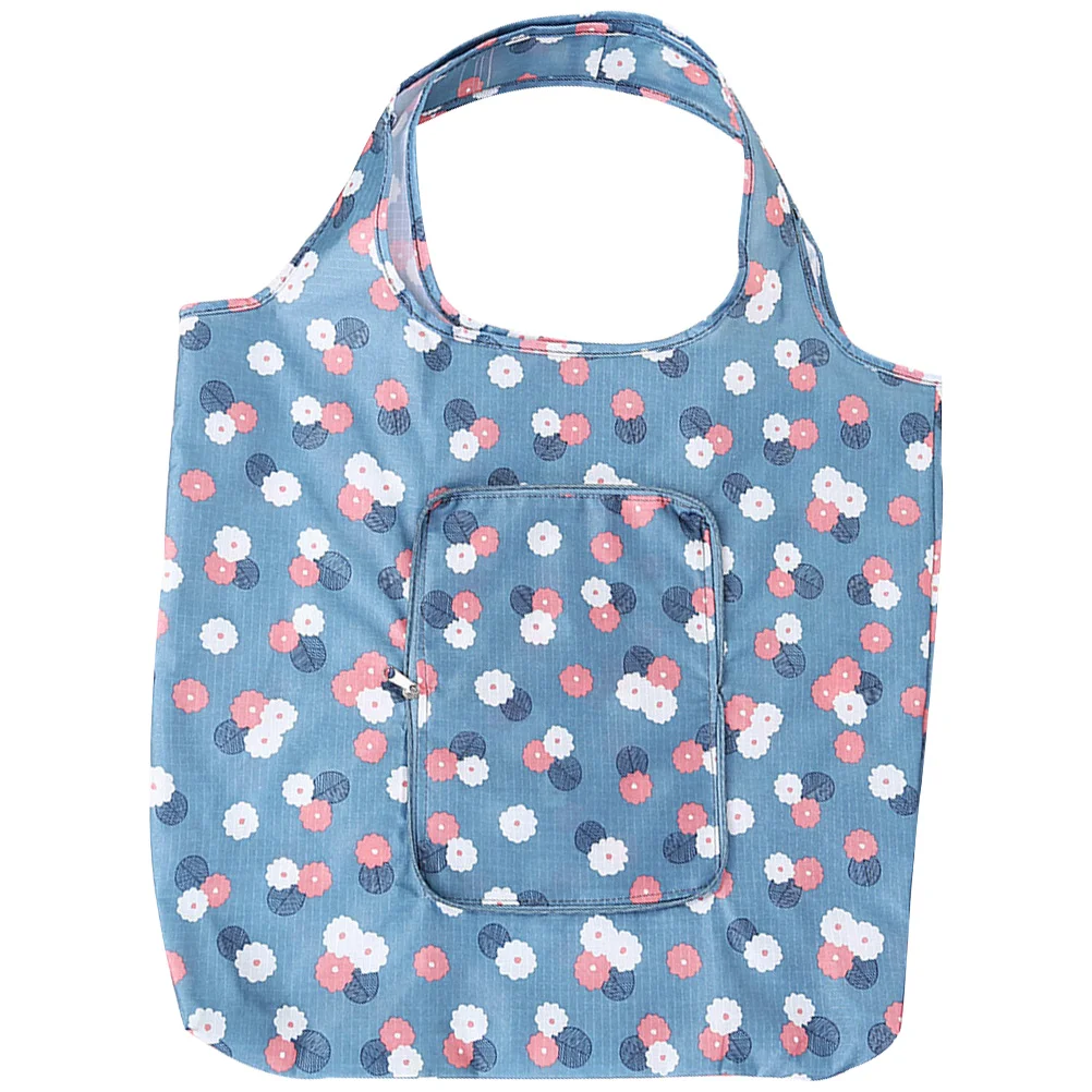 

Shopping Grocery Totereusable Gift Pouch Large Fold Foldablecloth Storage Handheld Pocket Fabric Capacity Traveloutdoor Beach