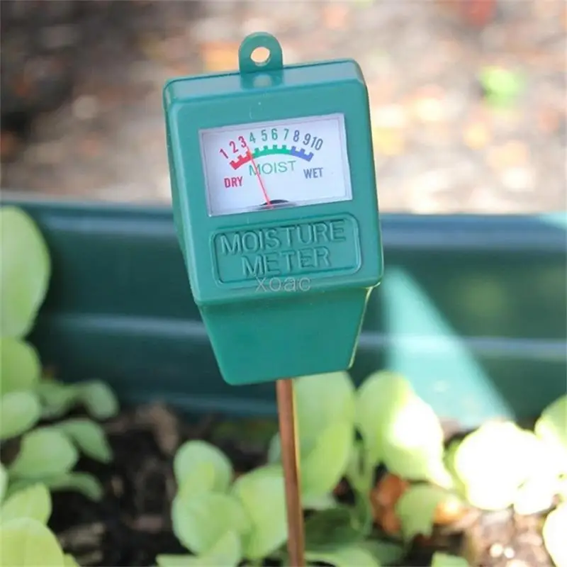 Single Needle Soil Moisture Sensor Meter Detector Metal Probe Gardening Plant Flower Water Analyzer Test Instrument Hygrometer