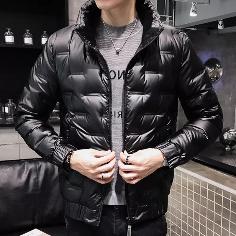 Coat Men's Thicken Warm Coat Outwear Down Brand Winter for Men Waterproof