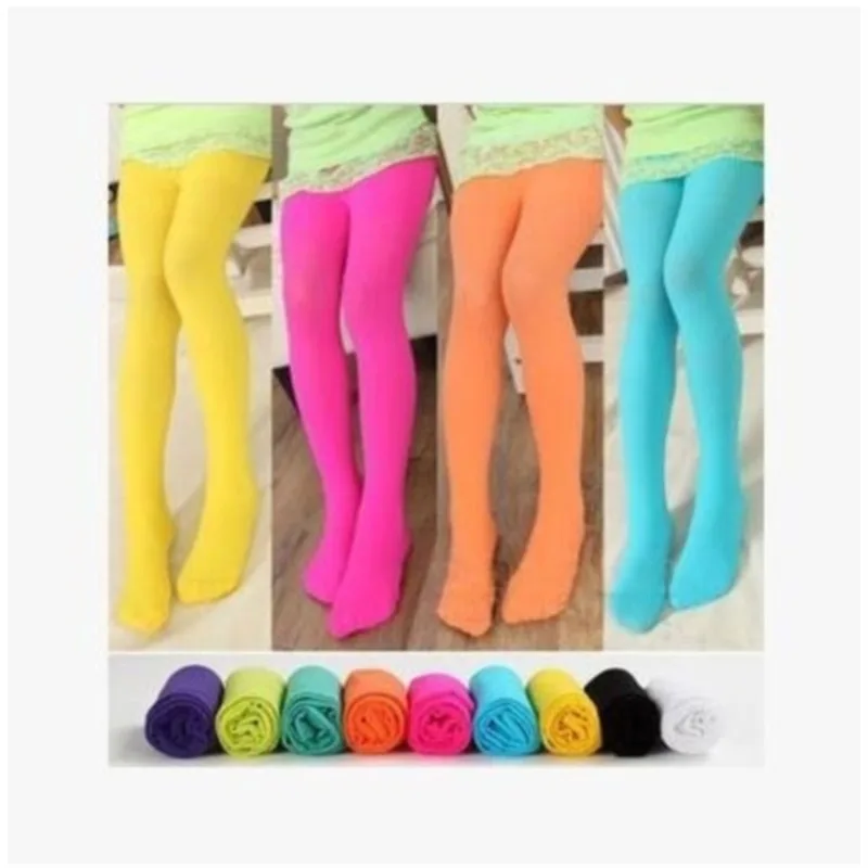 

Girls Pants Student Casual Wear Leggings Spring Autumn Solid Color Leggings Trousers Baby Girls Soft Elastic Skinny Pants