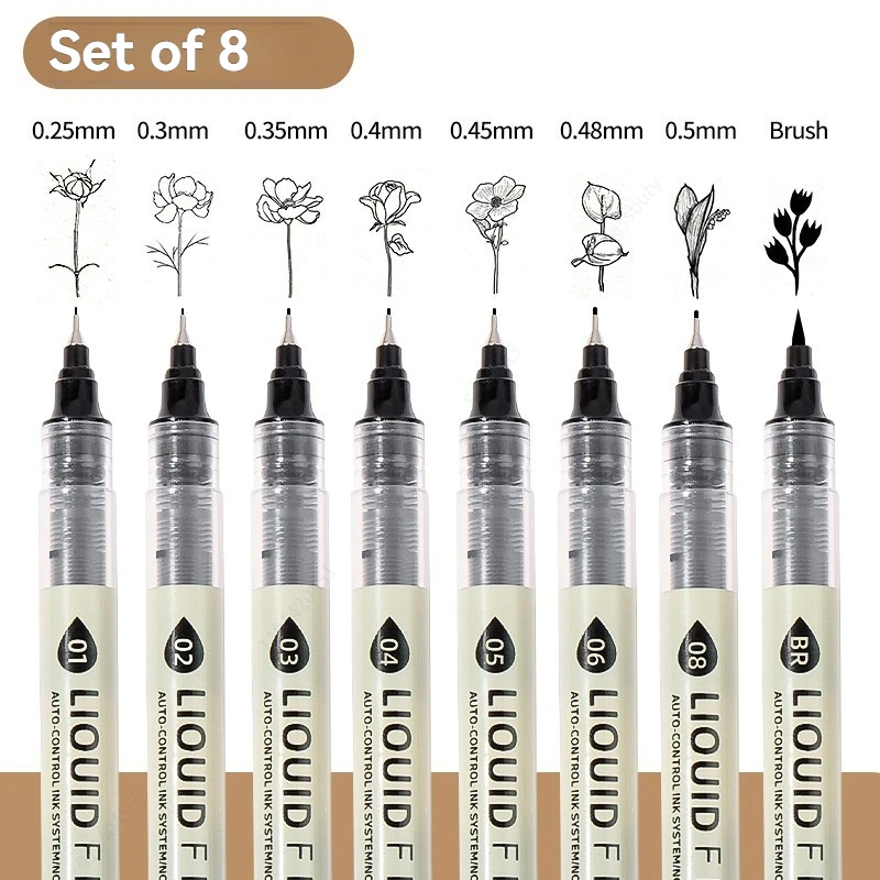 

Маркеры для рисования Manga 5/8 шт.