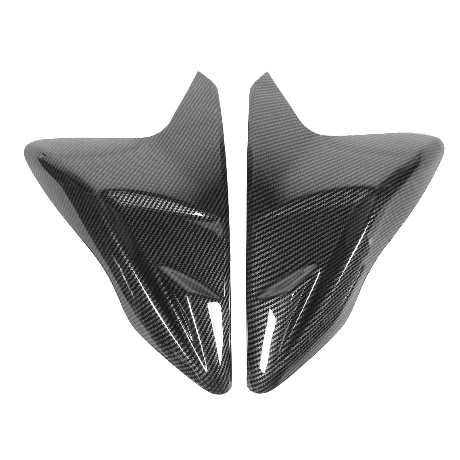 

2pcs Carbon Fiber Style Gas Tank Side Trim Cover Panel Fairing Fit for Suzuki GSXR 600 750 2011‑2019
