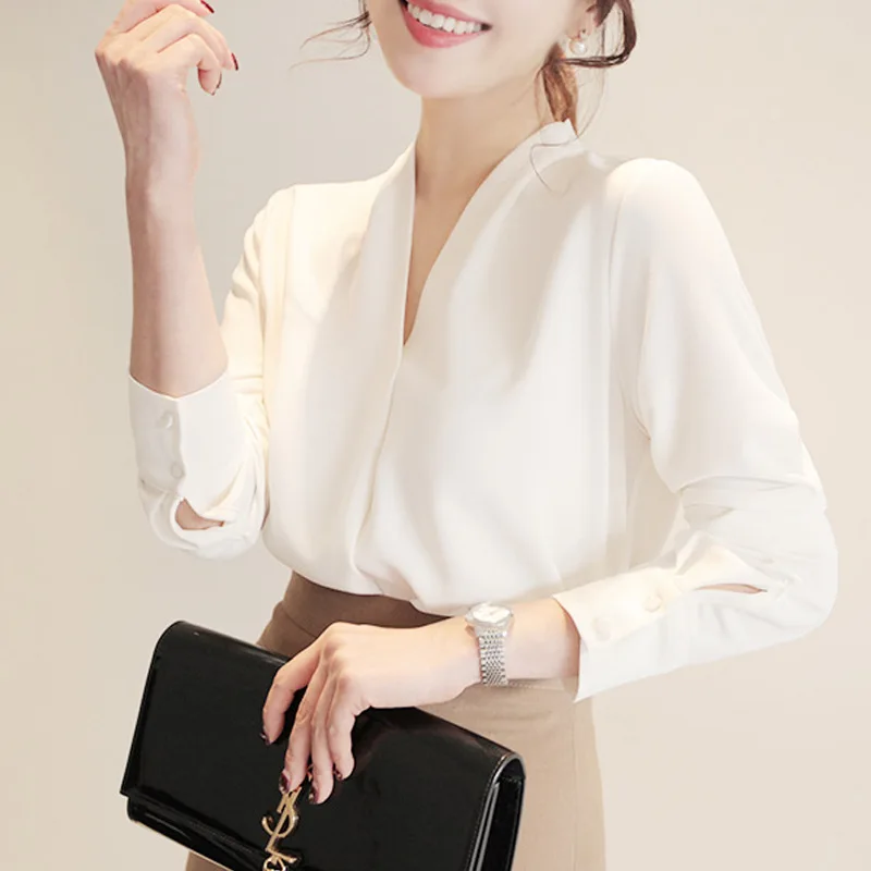 

2023 Spring New Loose Long Sleeve Women's Shirt Pink Office Lady Fashion Women Tops and Blouse Korean Shirts Blusas Elegant E208