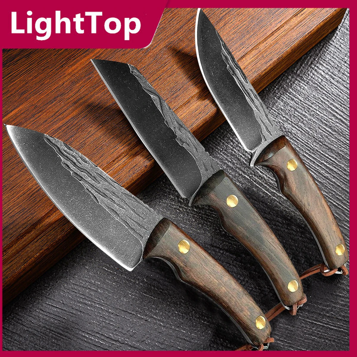 

Handmade Forged Stainless Steel Kitchen Chef Boning Knifes Fishing Knife Meat Cleaver Butcher Knife Meat Cleaver Hunting Knives
