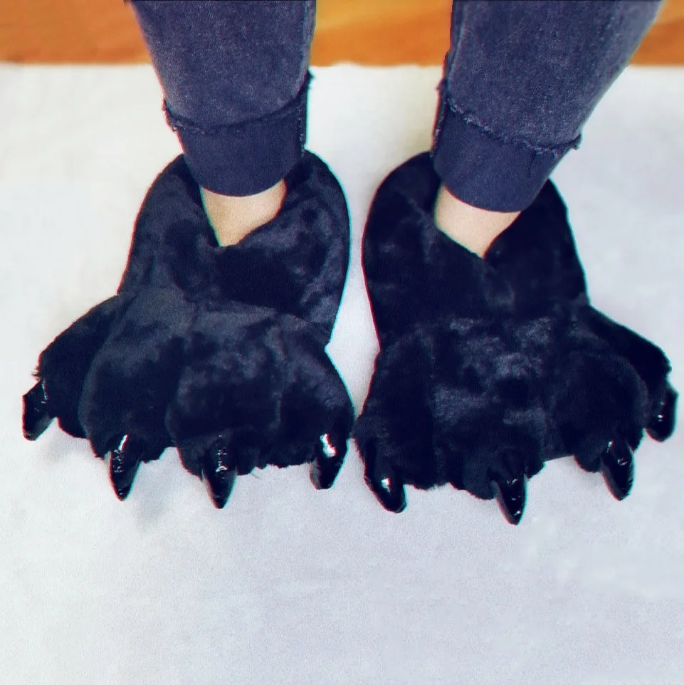 Шлепанцы мужские зимние меховые