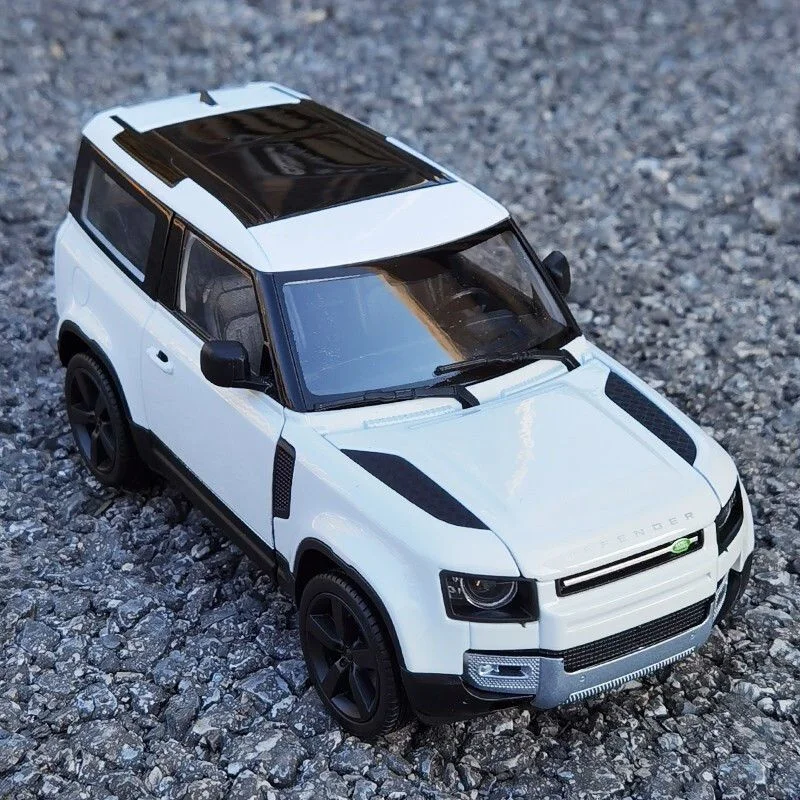 

Welly 1:26 2020 Land Rover Defender 90 модель автомобиля из сплава, Литые металлические внедорожники, модель автомобиля, имитация детских игрушек, подарок