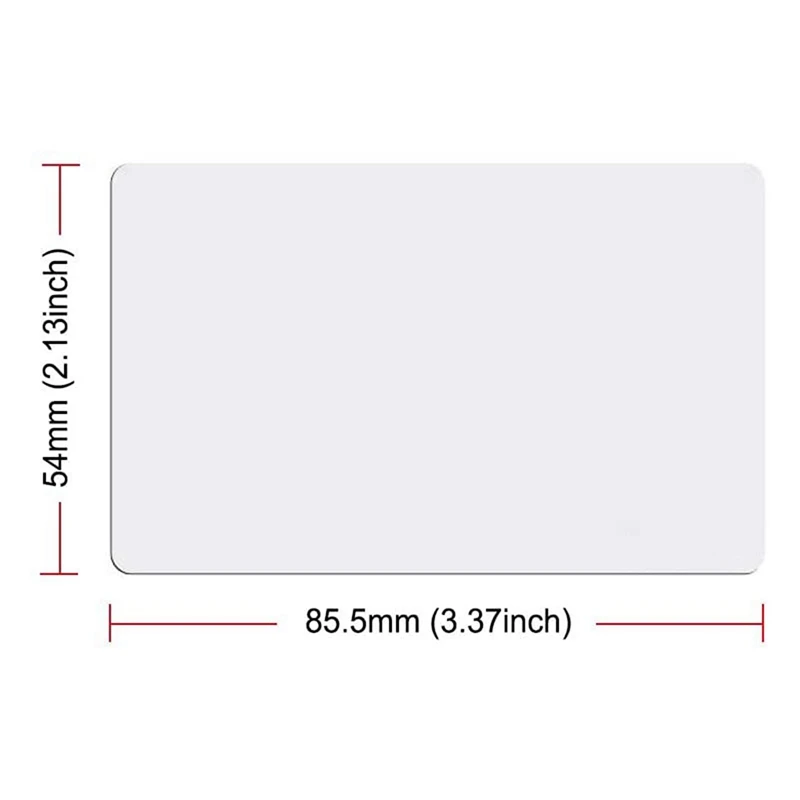 150 шт. для карты NTAG215 бесконтактная женская карта бирка 504 байт чтение-запись ПВХ
