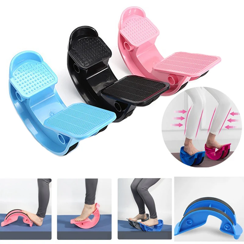 

Yoga Fitness Exercise Foot Stretcher Rocker Ankle Stretch Stretching Calf Muscle Equipment Board Home Fitness For Yoga
