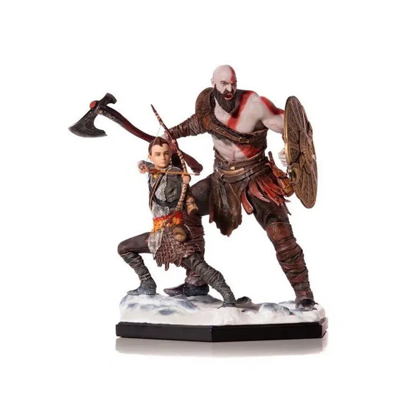 

20cm Iron Studios God Of War Game Anime Figure Pvc Model Action Figure Home Decoration Collectible Statue Toy Doll Kids Gifts