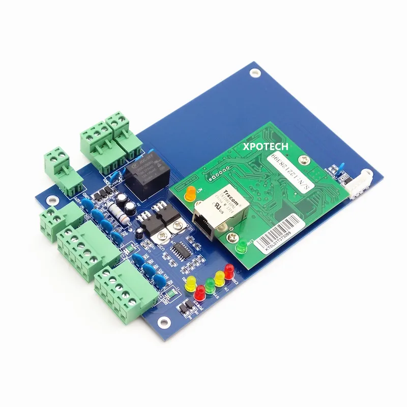 

Wireless Smart Phone App Release Multidoor Network TCP-IP Access Control System Panel With Web Based Software