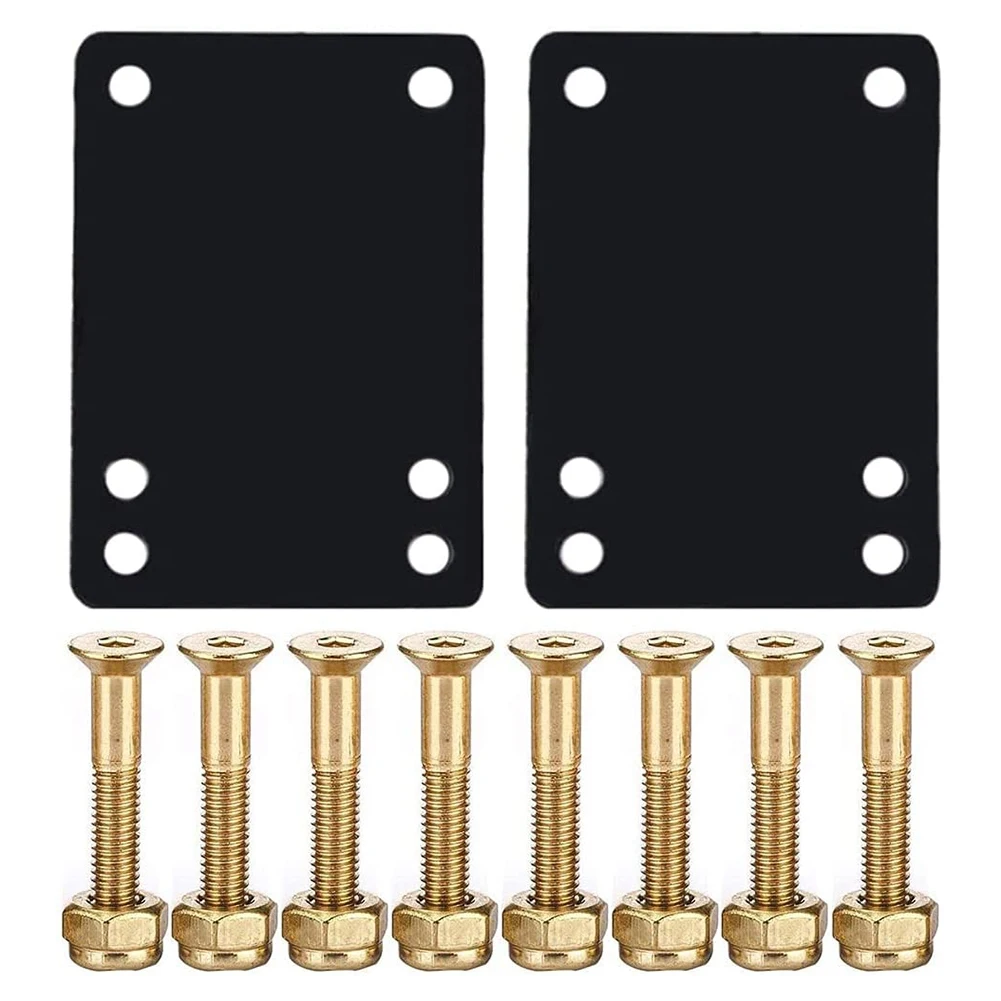 

Подставки для скейтборда, амортизирующие подкладки, мягкие подкладки для Лонгборда, амортизирующие подкладки 25 мм, металлический винт для ...