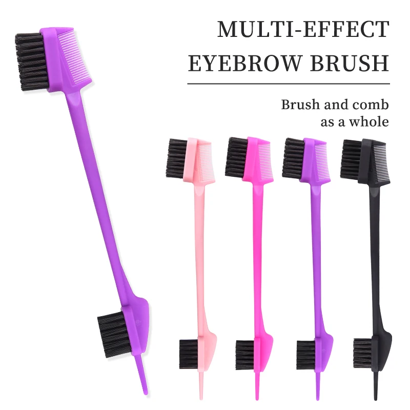 

Multi-Edge Control Hair Brush Beauty Eyebrow Brush Hair Shattering Brush