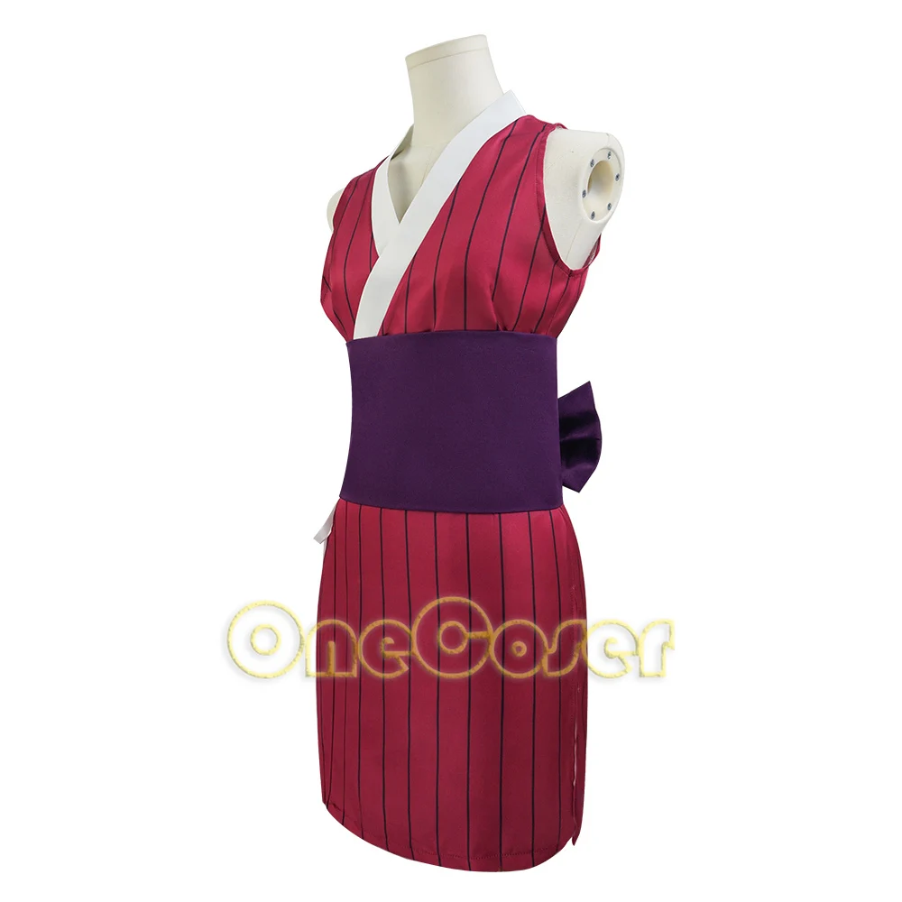 Костюм для косплея Макио из аниме рассекающий демонов парик униформа удзуй