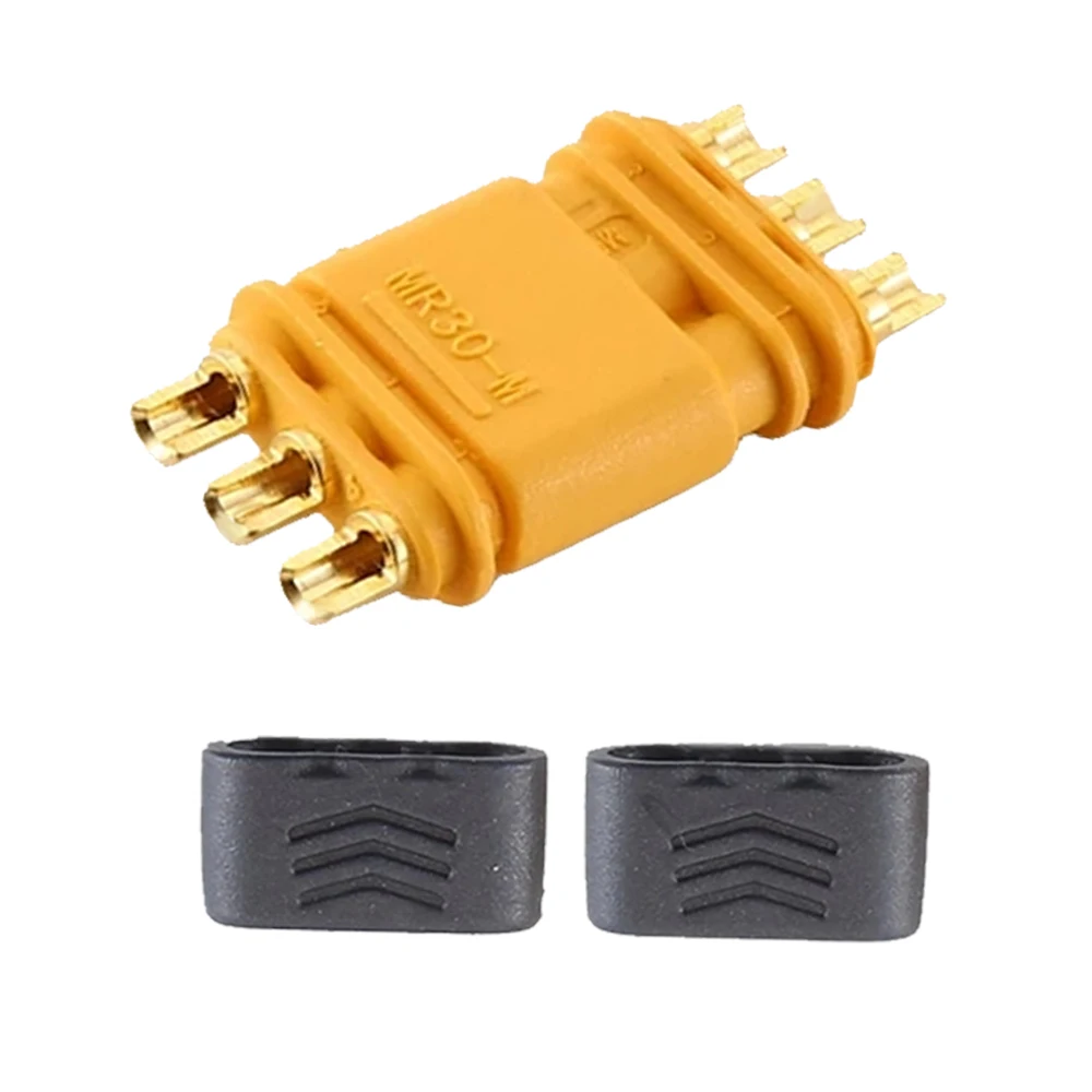 Фото AMASS Plug MR30 Мужской Женский Разъем с Оболочкой Для Радиоуправляемого Мультикоптера Самолета Lipo Batter Игрушечная Часть №3