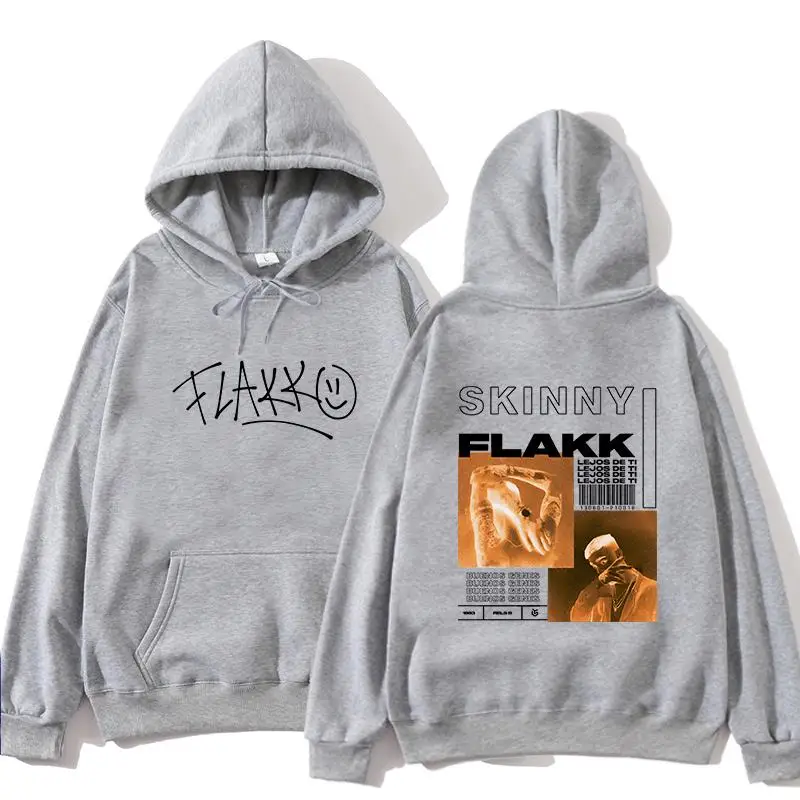 Толстовка унисекс флисовая с капюшоном и длинным рукавом в стиле хип-хоп