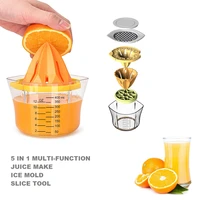 multifunctional manual squeezer orange lemon fruit juicer hand pressed juice maker kitchen accessories