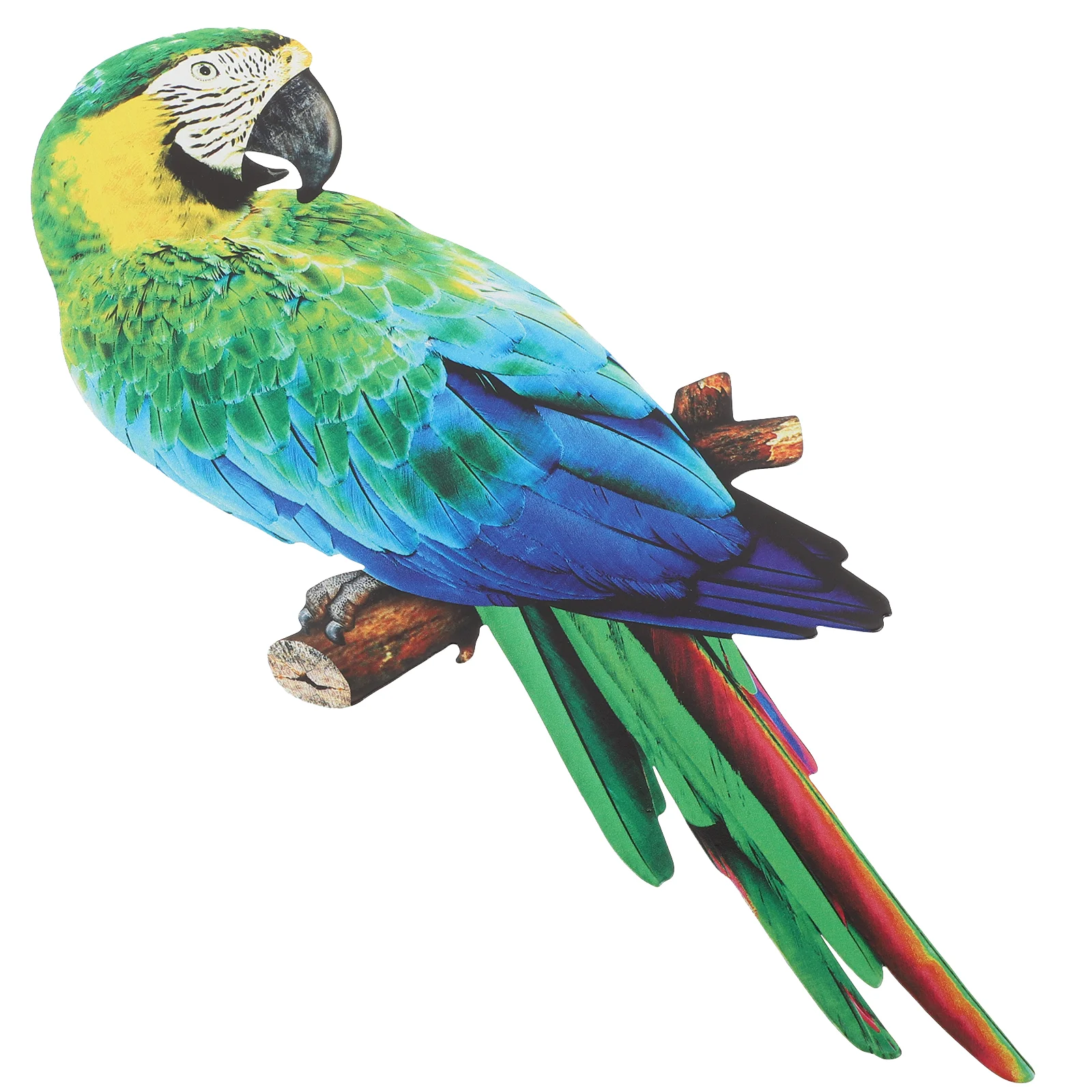 

Parrot Tropical Wall AMERICAN DECOR Metalbird Usa Hanging Artificiales Para Macaw Ornament