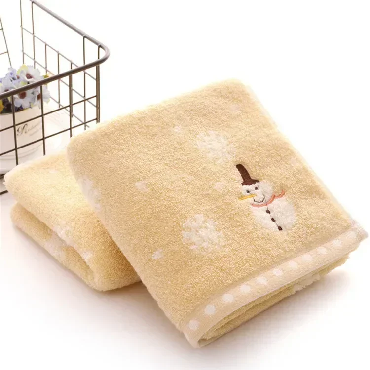 

MOONBIFFY Рождественское полотенце для лица 100% Хлопок