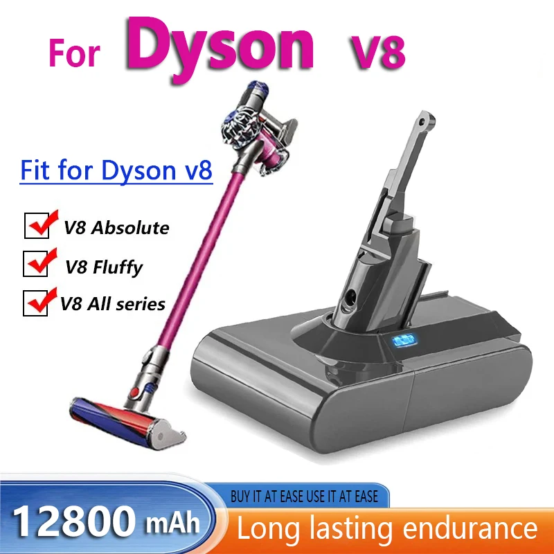 Литий-ионный аккумулятор для пылесоса Dyson V8 12800 мАч 21 6 в