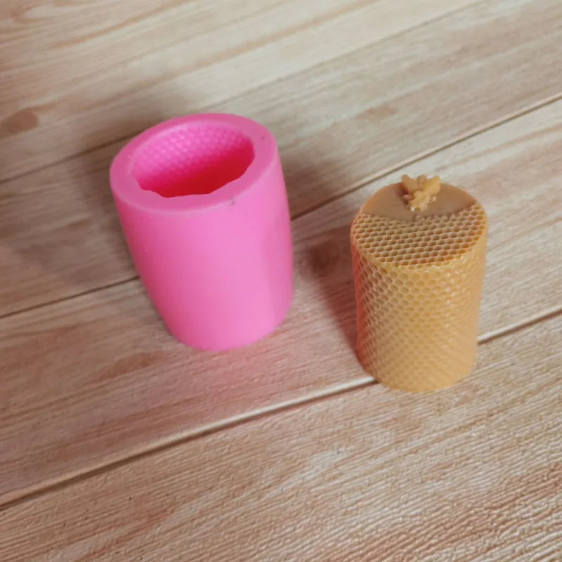 

Силиконовая форма «сделай сам» в виде сотовой свечи, 3D украшение для торта из мастики, инструменты для выпечки ручной работы, формы для аром...