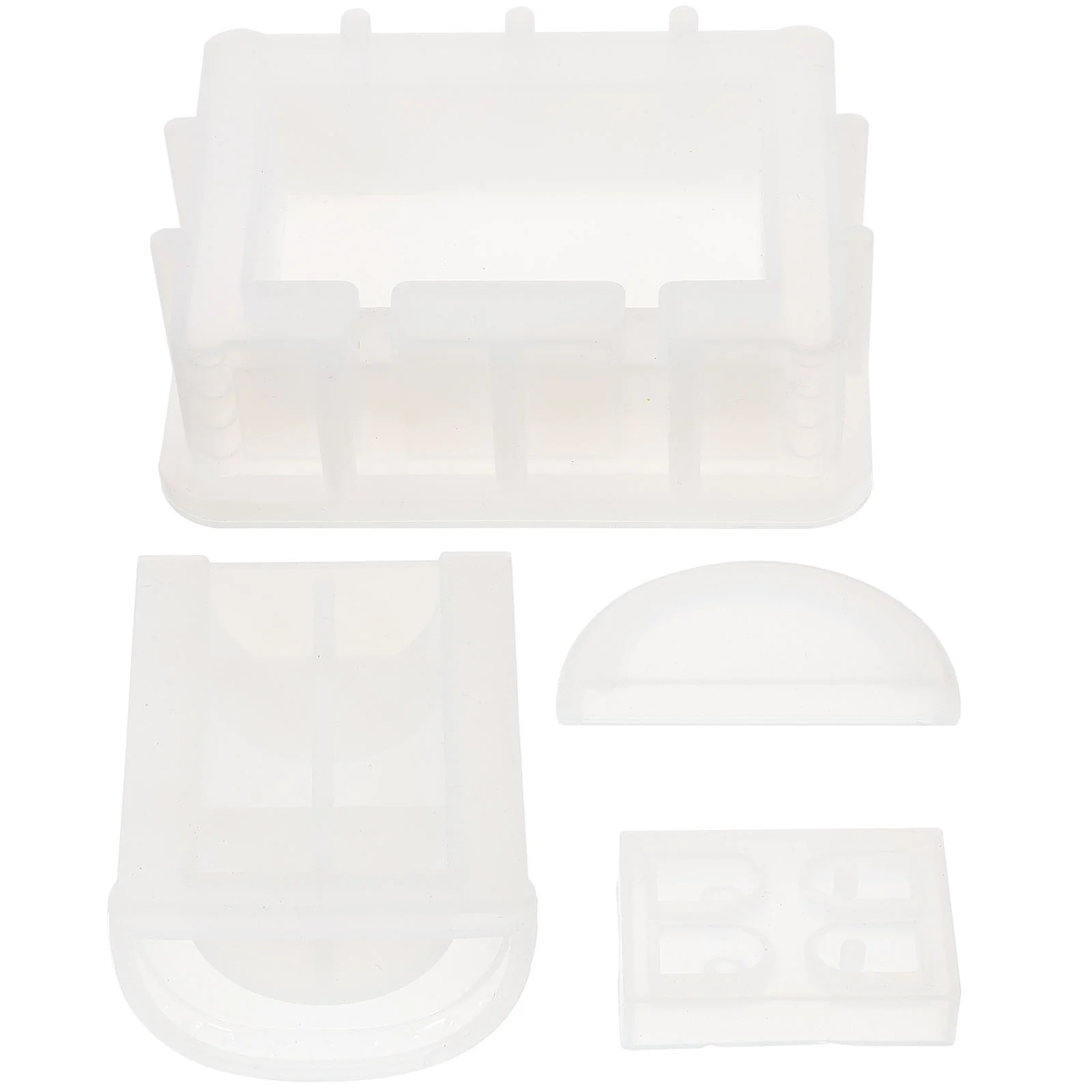 

Box Molds Resin Holderstorage Silicone Dice Mold Treasure Trinket Ashtray Tray Diy Epoxy Savings Wooden Jewelry Favor Mirror