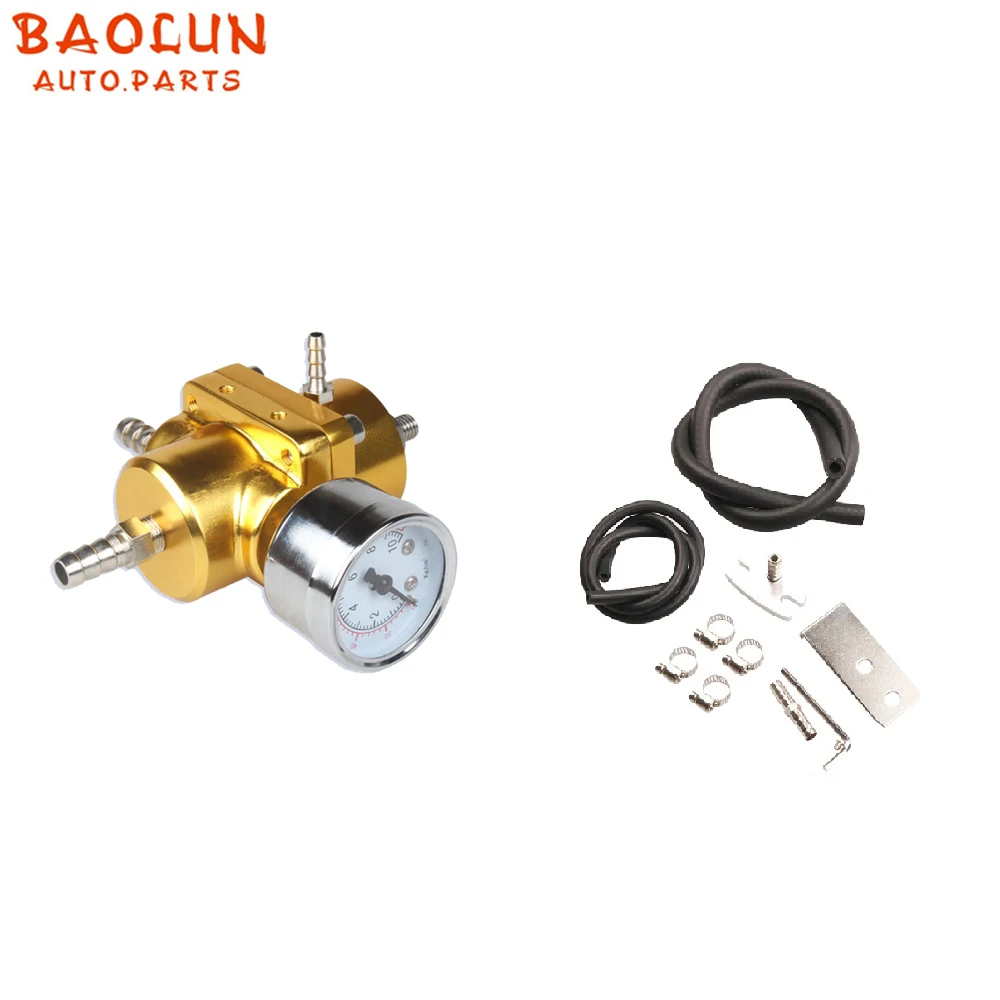 

Универсальный Регулируемый регулятор давления топлива, 0-140 фунтов на кв. дюйм Манометр для BMW E39 серии 5 Facelift 2000-2003