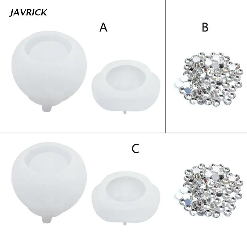 

3D Blessing Bag Silicone Molds DIY Epoxy Resin Molds Storage Box Making Tool