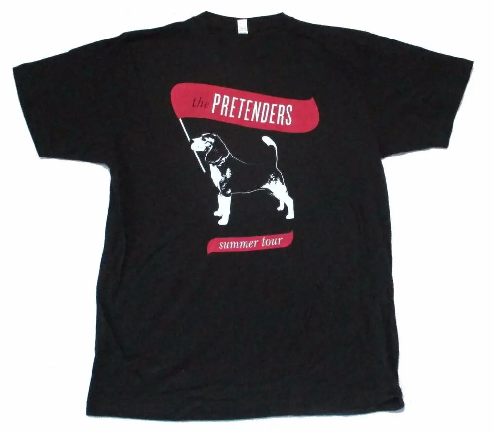

Pretenders Summer Tour 2007 Dog Image Black T Shirt New