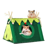 small pet nest felt tent rabbit nest hamster house hamster cage large guinea pig cage guinea pig small animal bed accessories