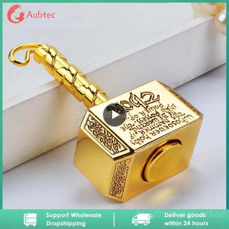 

1~10PCS Decompression Toys Preservative High Gloss Spinner Silver Gold Anxiety Spinner Decompressor Adult Toys Does Not Rust